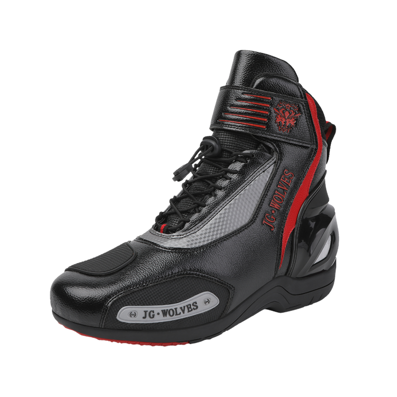 Designer Offroad Racing Motocross Stiefel Wasserdichte, rutschfeste, atmungsaktive Leder-Motorradschuhe | D98 