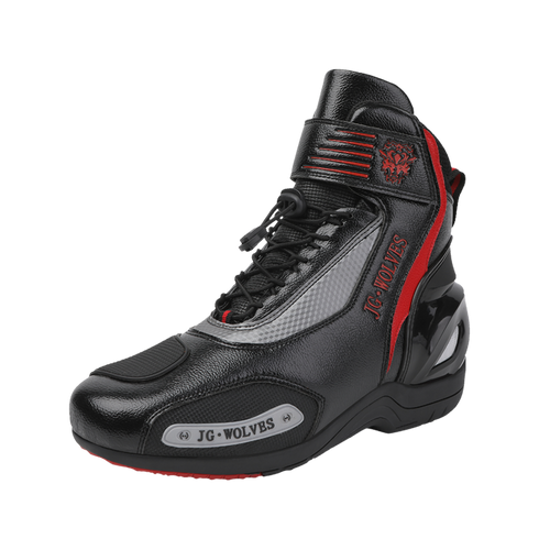 Designer Offroad Racing Motocross Stiefel Wasserdichte, rutschfeste, atmungsaktive Leder-Motorradschuhe | D98 