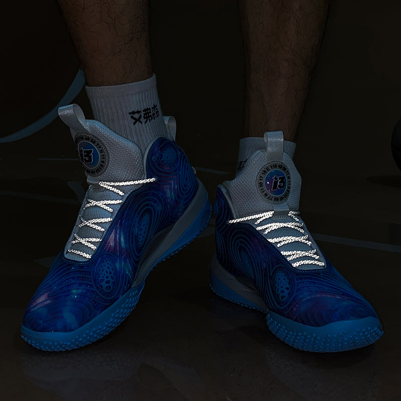 Scarpe sportive da passeggio con design alto traspirante da esterno da basket da uomo | A268 