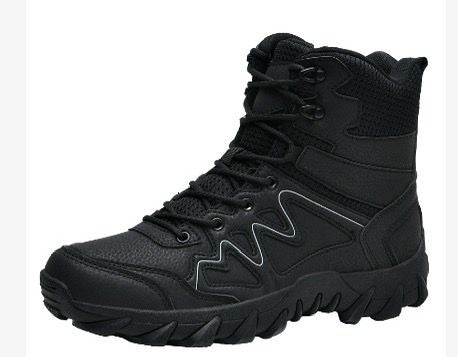 Hochwertige taktische Mil-Com-Kampfstiefel mit seitlichem Reißverschluss | 705
