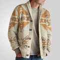 Herren Wind Jacquard Strickpullover Langarm Oberbekleidung Jacke Top | SY0052 