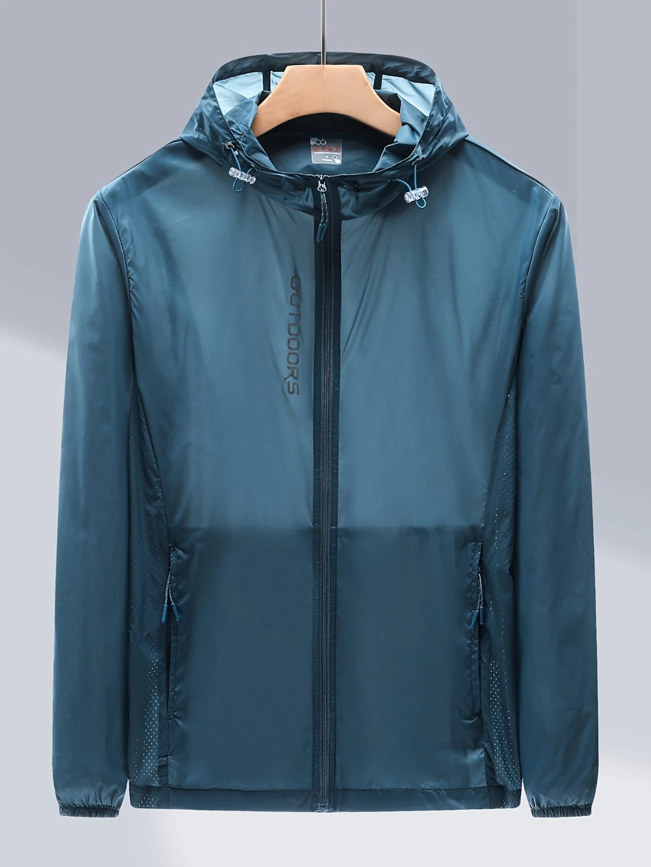 Herren-Sonnenkapuzenpullover mit LSF 50+ – Leichter Reißverschluss mit Taschen | Feuchtigkeitsableitend und atmungsaktiv | 2208