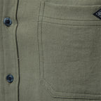 Einfarbiges Slim Fit Besticktes Kurzarm-Freizeithemd für Herren | SH690 