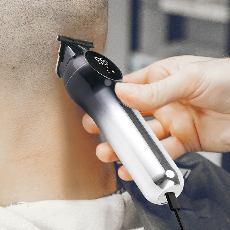 Wiederaufladbarer kabelloser Haarschneider für Männer, 2-Gang-Haarschneidemaschine mit LED-Anzeige | PR-3240 