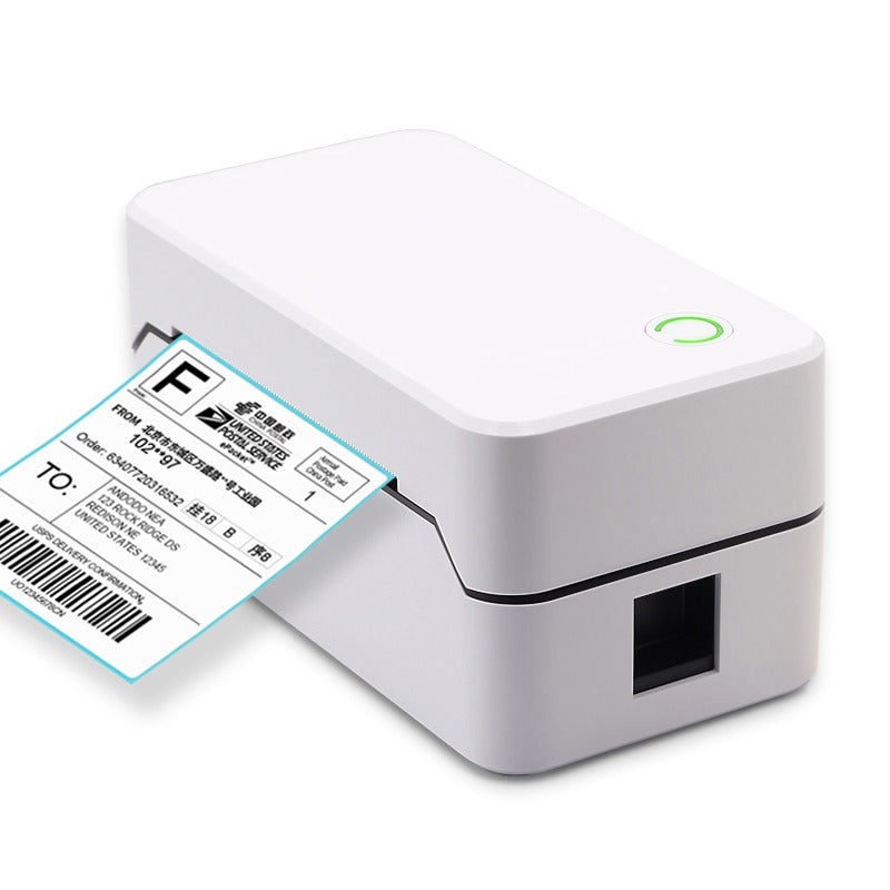 Thermo-Etikettendrucker, kabelloser Versandetikettendrucker, Royal Mail, UPS, DHL, Evri usw., mobiler Etikettendrucker, USB- und Bluetooth-Support-Drucker 