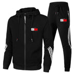 Herren Trainingsanzug | Reißverschluss Hoodies | Jogginghose Jogging-Set 
