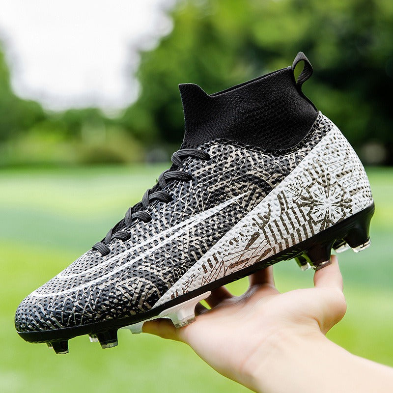 Football Cleats Professional High-Top Breathable Soccer Shoes | 23152