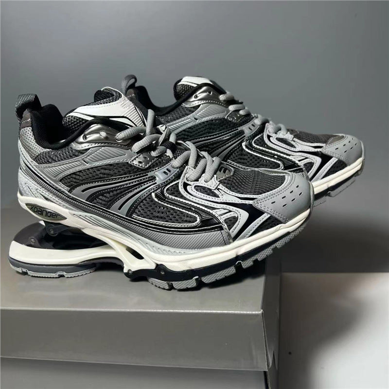 Paris 6th X-Pander Spring Sole Sneakers Distressed Dad Shoes Unisex High-Top Platform Casual Trainers