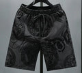 Lässige Polyester-Shorts für Herren, beflockt, kurze Shorts für den Sommer und den Strand, bedruckt | #71 