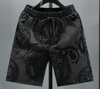 Lässige Polyester-Shorts für Herren, beflockt, kurze Shorts für den Sommer und den Strand, bedruckt | #71 