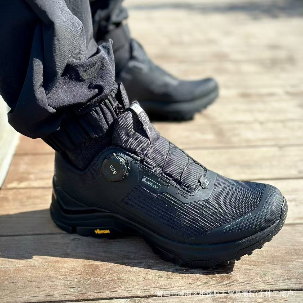 GTX BOA Waterproof Hiking Shoes Outdoor Anti-Slip Trekking Boots Men's Breathable Trail Walking Footwear Trainers