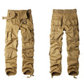 Herrenhose Cargohose Outdoor Multi-Pocket Overalls Hose Übergröße Freizeithose | 
