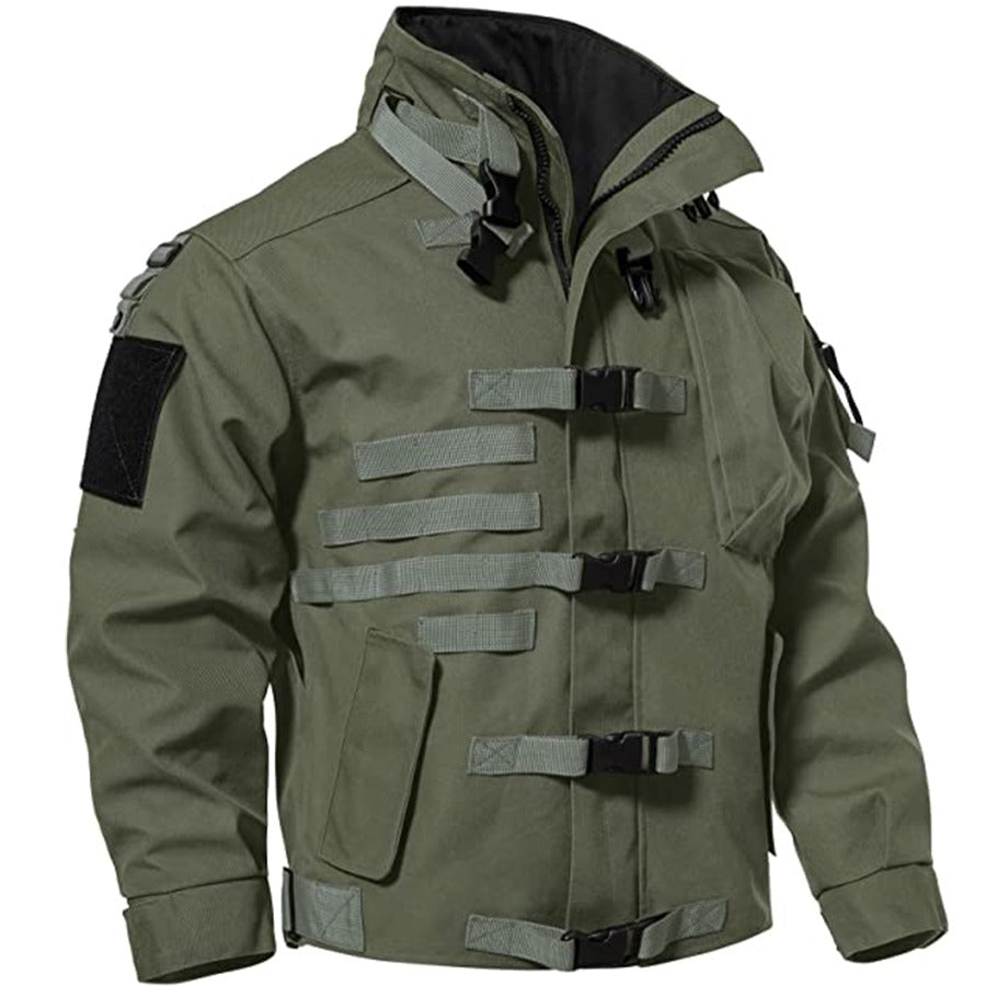 Hochwertige Militärjacke für den Außenbereich, taktisch, wasserdicht, für Herren, Storm Trooper-Oberteile, Outwear, Übergröße, Mantel | JK01 