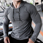 Herren Fitness Laufen Sport Hoodie Gym Kapuzenpullover Muskeltraining Sweatshirt Tops | 61139 