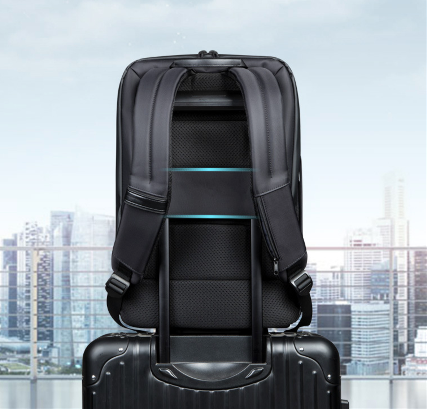 Kingsons Slim Business Rucksack – Wasserdicht, Diebstahlsicher, Laptoptasche | 3210 