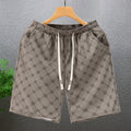 Herren Polyester Casual Shorts mit Taschen Sommer Strand Bedruckte Shorts | Hk081 