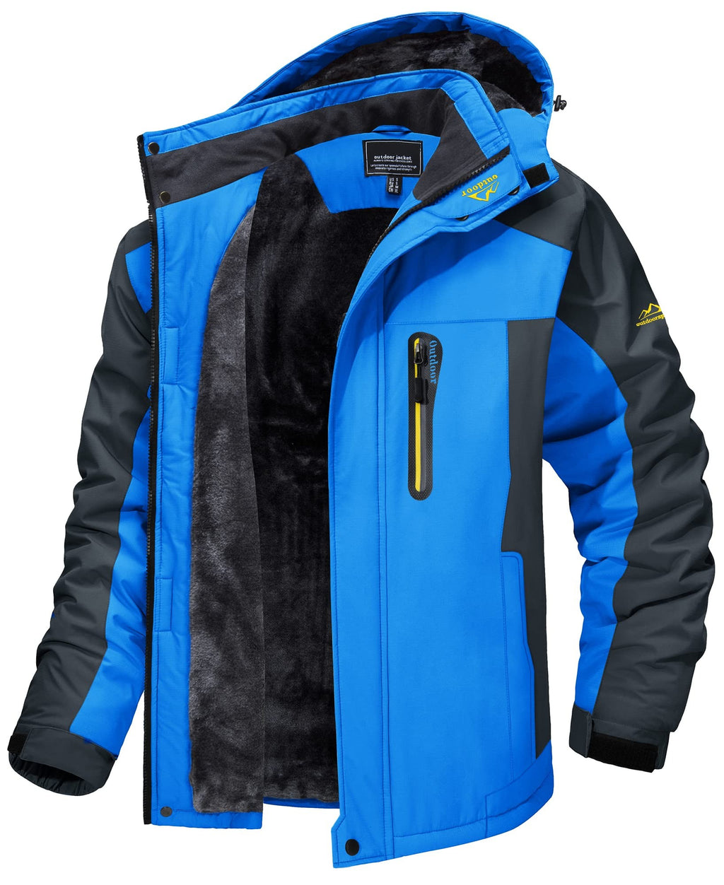 Herren Winter Skijacke Outdoor Wandern Snowboarden Camping Warme Fleece Heizung Windbreaker Jacke | 828