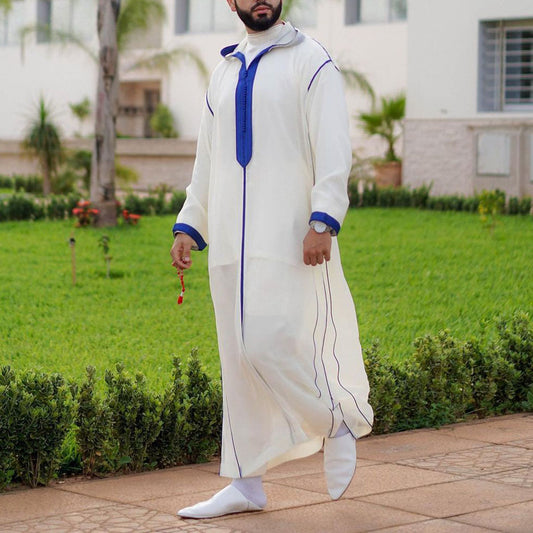 Men's Muslim Robe Shirt Elegant & Comfortable Traditional Islamic Wear | 1133978