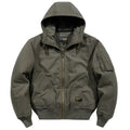 Herren Bomberjacke mit Kapuze Luxusjacke Motorrad Vintage Jacke | 8021 
