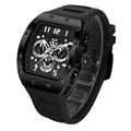 Luxus-Herrenuhr in Weinfassform, wasserdicht, vollautomatisch, mechanisch | G5867 