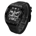 Luxus-Herrenuhr in Weinfassform, wasserdicht, vollautomatisch, mechanisch | G5867 