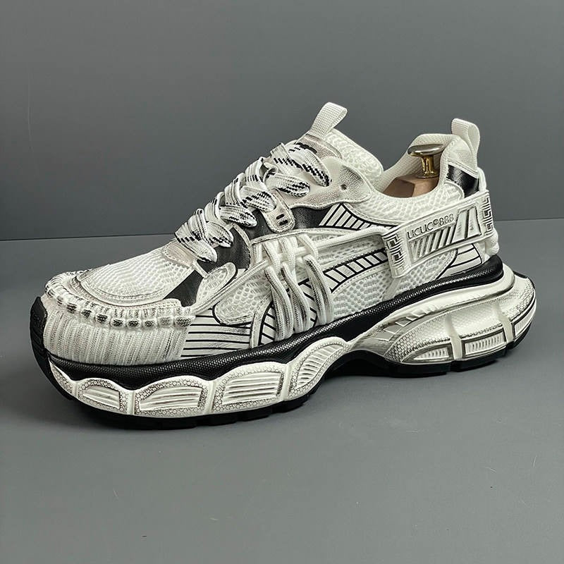 Men's Height-Increasing Breathable Casual Sports Shoes | Trendy Trainers Outdoor Sneakers