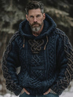 3D Digital Print Hooded Sweatshirt | Unisex Oversized Pullover