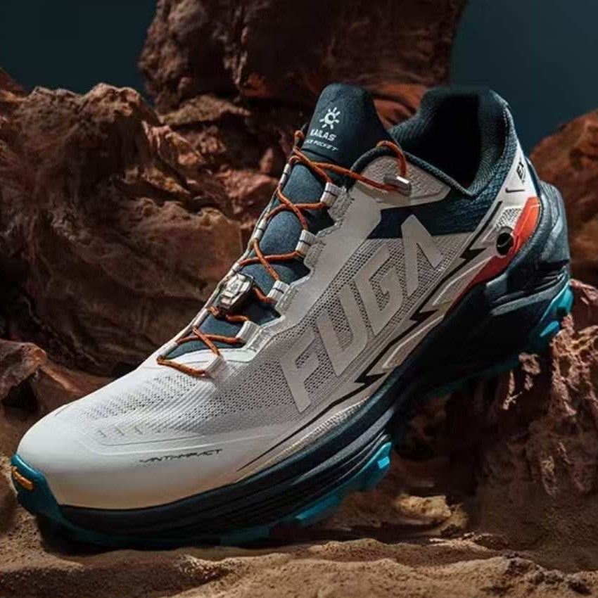 FUGA EX3 Trail Running Shoes Vibram Megagrip Outsole Breathable Water-Resistant Men's Hiking & Trail Runners Trainers