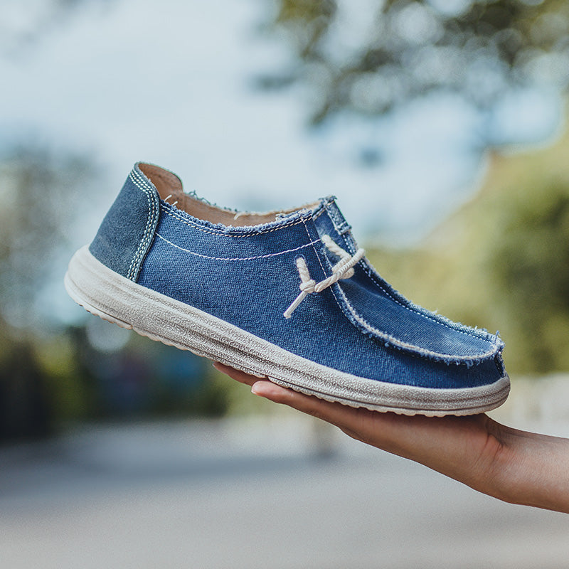 Atmungsaktive Herren-Sommer-Sneaker zum Schnüren | Leichte Low-Top-Freizeitschuhe | 8803 