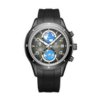 Luxus-Designer-Herrenuhr mit Silikonarmband, wasserdicht, leuchtend, Chronograph, Quarz | 5730 