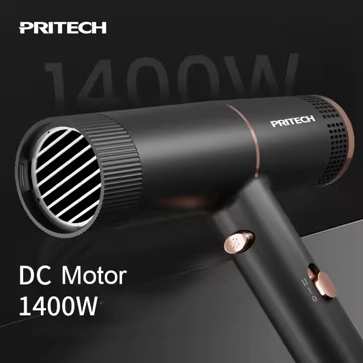 Professional 1200-1400W Hair Dryer Two-Speed DC Motor with VDE Plug for Salon-Quality Styling | TC-2853