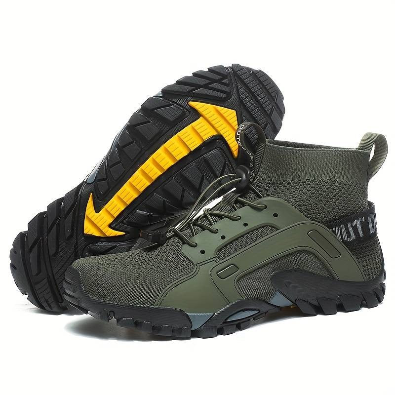 Trendige, ultraatmungsaktive Herren-Sneaker, strapazierfähige und rutschfeste Outdoor-Wander- und Angelschuhe | W-25 