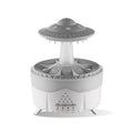 Fernbedienung Regentropfenwolke Luftbefeuchter 7 Farben LED Lampe UFO Aroma Diffusoren | X01 
