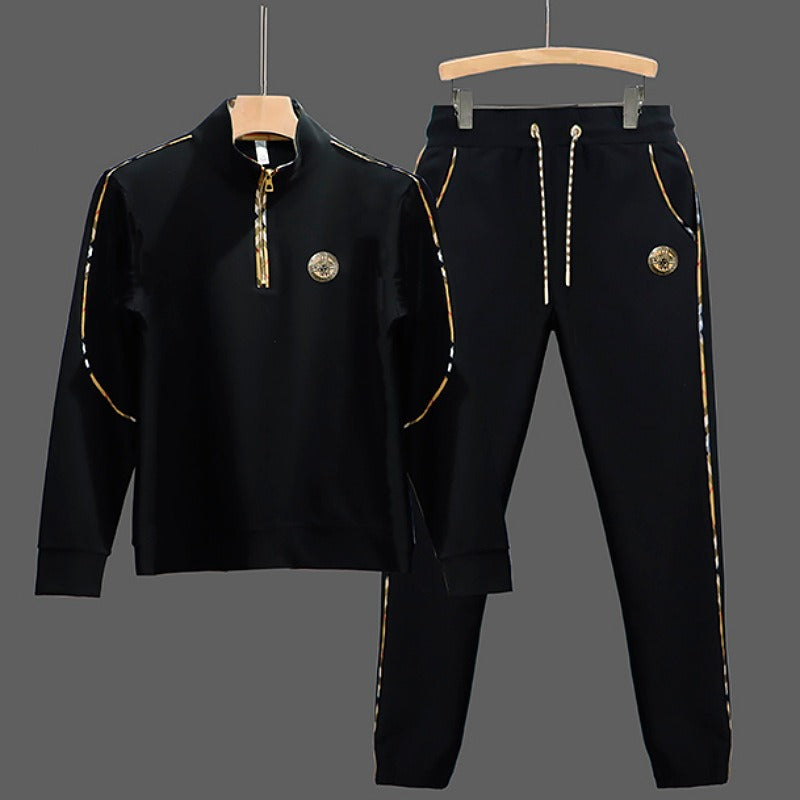 Hochwertiges Herren Designer Sport Jogging Set 2-teiliger Trainingsanzug Freizeitkleidung Set Hoodies &amp; Sweatshirt | 301 