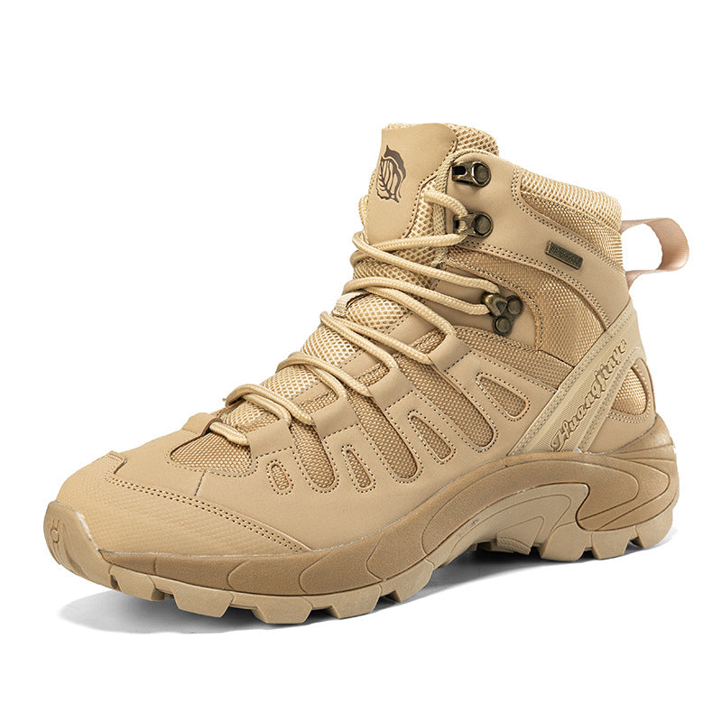Tactical Combat Boots | Waterproof Breathable Military Hiking Boots | High-Top Climbing & Training Footwear | TRK888