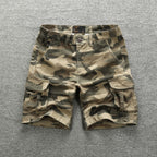 Herren-Bermuda-Cargo-Shorts Camouflage Multi-Pocket Combat Shorts | 206 