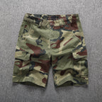 Herren-Bermuda-Cargo-Shorts Camouflage Multi-Pocket Combat Shorts | 206 