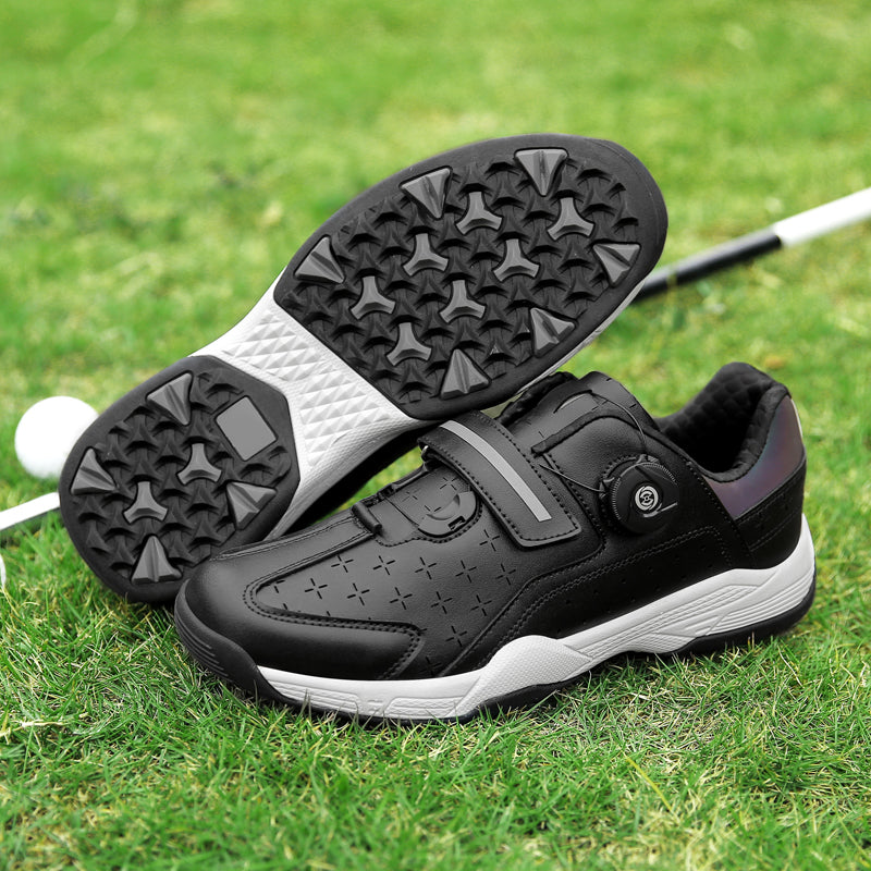 Chaussures de golf pour hommes Baskets d'extérieur confortables à laçage rapide | F9965