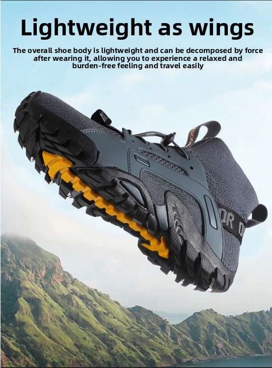 Men's Lightweight Backpack Running Shoes Factory Price Water Shoes for Outdoor Mountaineering Hiking Shoes | DC-W25