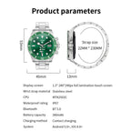 Herrenuhr Stahlarmband BT Call Smart Watch Rolex Style Business Sports Smart Watch | AW-12 