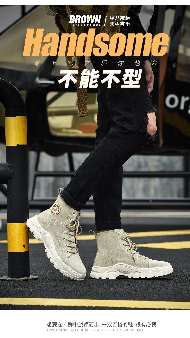 Herren Martin Boots – High-Top Retro British Style Winter Trendy Schuhe | 8909 