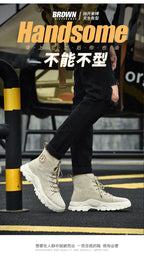 Herren Martin Boots – High-Top Retro British Style Winter Trendy Schuhe | 8909 