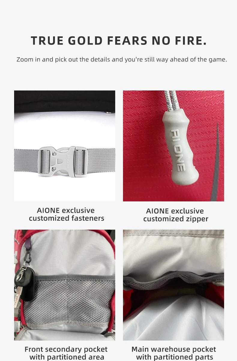 Kleiner, vielseitiger All-in-One-Rucksack für Männer und Frauen zum Wandern, 25 l | KA-2353 