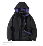 Senbo All-Weather 3-in-1 Waterproof Jacket | 5000mm Breathable Trekking Coat with Detachable Down Layer | Unisex Outdoor Protection | 8316