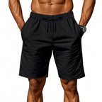 Leichte Strandshorts aus Leinenmischung für Herren – Relaxed Fit 5-Zoll-Freizeitshorts | WW-2 