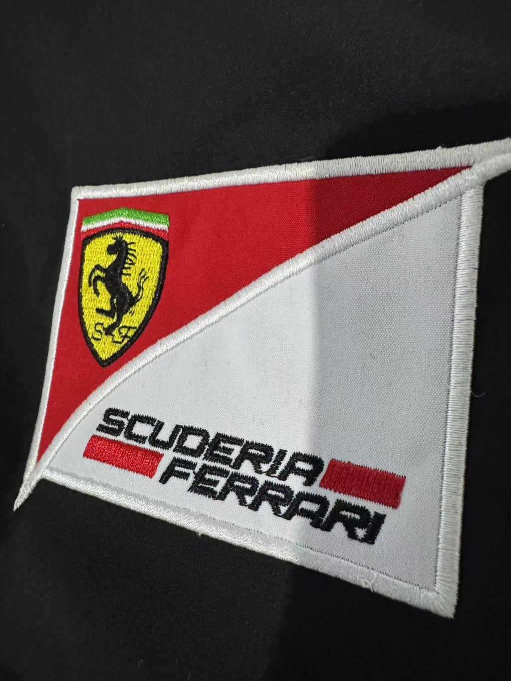 F1 Ferrari bestickte Rennanzugjacke im Retro-Stil, Motorradjacke für Frühling und Herbst | AL776286320703 