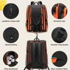 Großer Fitness- und Sportrucksack – Perfekt für Pickleball, Tennis, Camping und Wandern | 61-P2439 