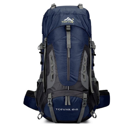 65+5L Outdoor-Wanderrucksack – Wasserdichter Trekkingrucksack mit großem Fassungsvermögen, Reflektorstreifen und erweiterbarem Design | 2201 