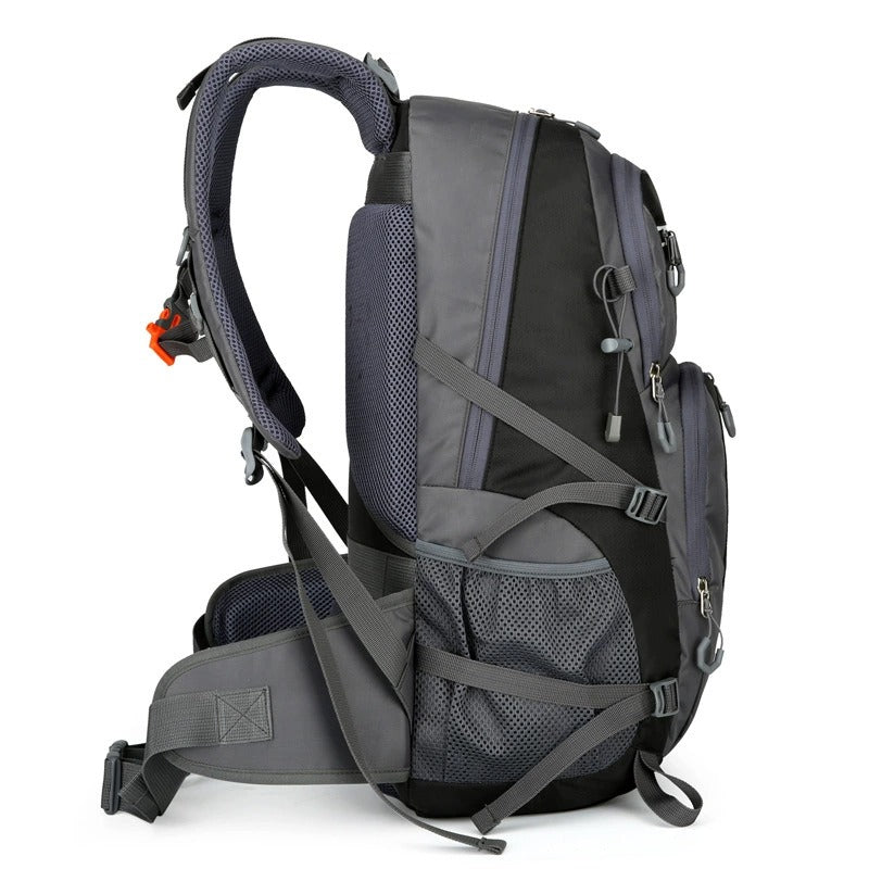 50L wasserdichter Wanderrucksack – Outdoor-Reiserucksack mit großem Fassungsvermögen, atmungsaktivem Design und reflektierenden Sicherheitsstreifen | 2205 