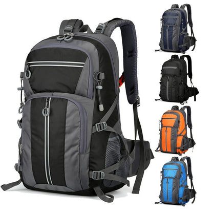 50L wasserdichter Wanderrucksack – Outdoor-Reiserucksack mit großem Fassungsvermögen, atmungsaktivem Design und reflektierenden Sicherheitsstreifen | 2205 